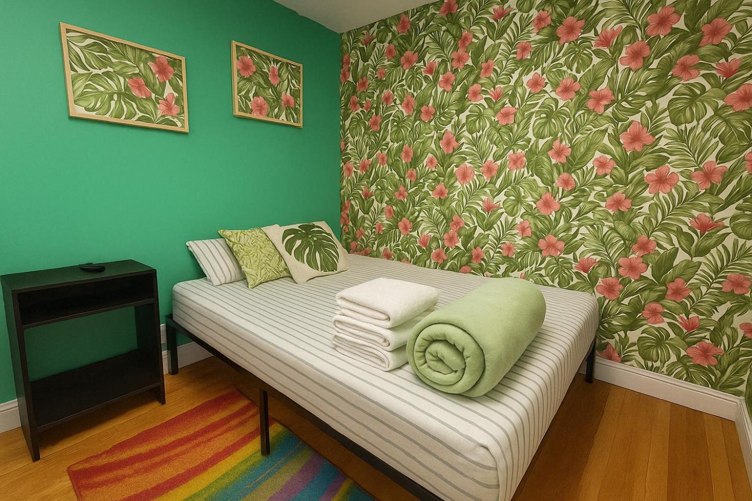 Tropical Comfort Room In Harlem Cozy Stay With Snacks & Style 뉴욕 외부 사진