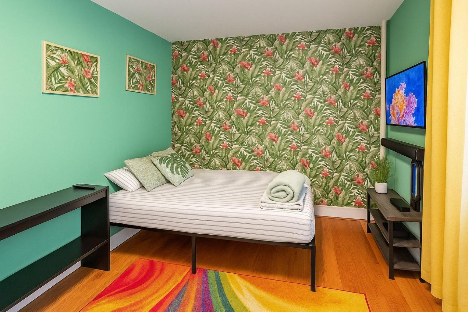 Tropical Comfort Room In Harlem Cozy Stay With Snacks & Style 뉴욕 외부 사진